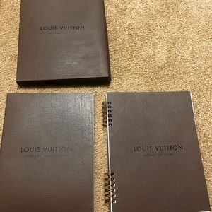 Vintage Louis Vuitton agenda 2012 & address log (collectors item)